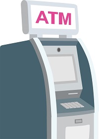 コンビニの提携ATM